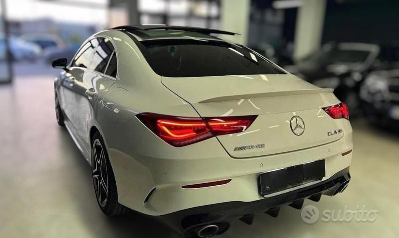 Usata Mercedes CLA35 AMG AMG 306 CV (225 kW) 2019 Bianco Berlina