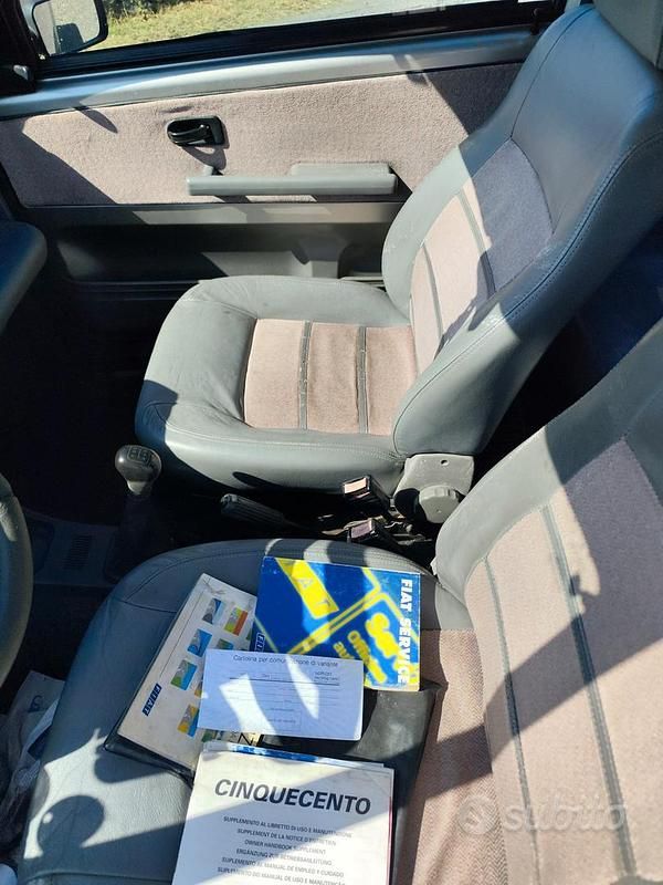 Käytetty Fiat Cinquecento 54 HP (39 kW) 1998 Viistoperä