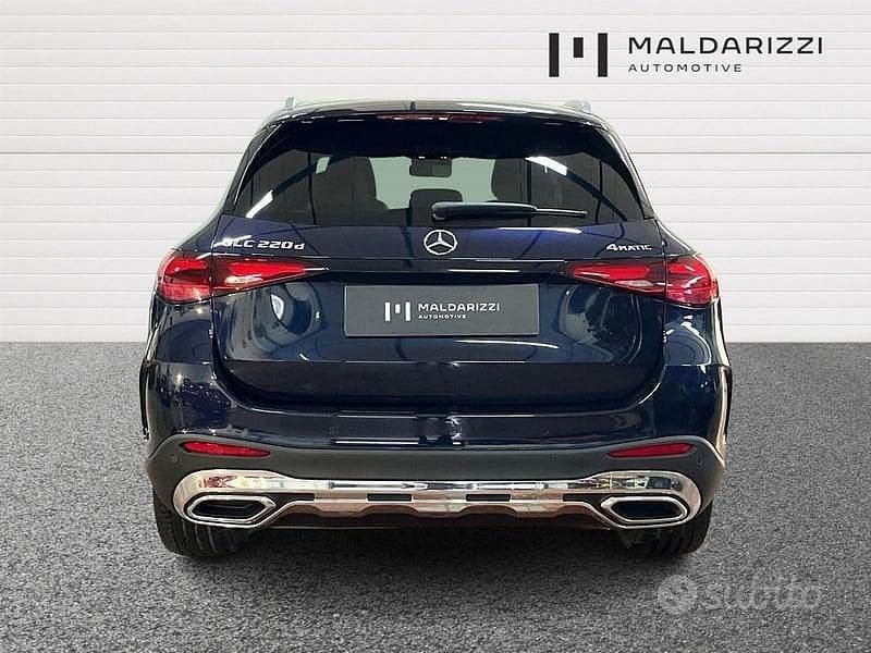 Usata Mercedes GLC220 Advanced 197 CV (144 kW) 2023 Blu SUV