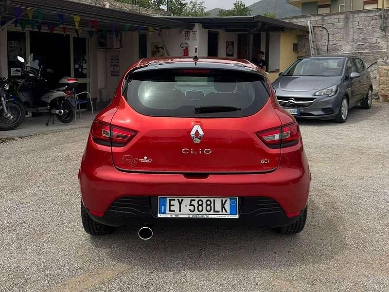 Usata Renault Clio IV 75 CV (55 kW) 2015 Rosso Berlina