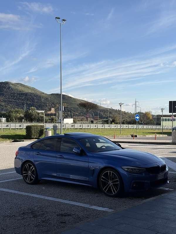 Usata BMW 420 M Sport 190 CV (139 kW) 2017 Blu/azzurro Coupé