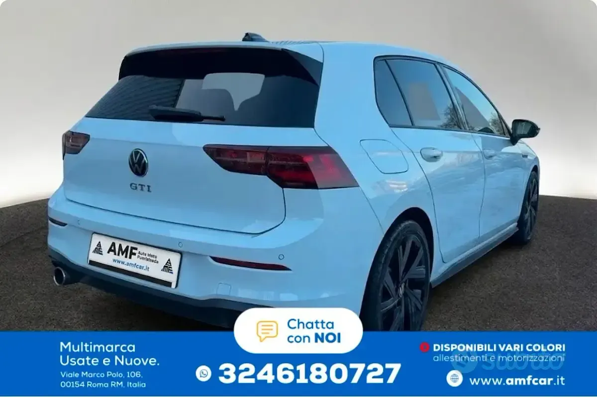 Usata VW Golf VIII R 245 CV (180 kW) 2023 Bianco Berlina