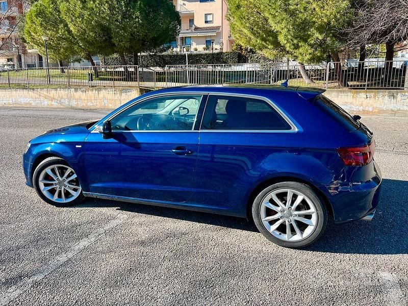 Usata Audi A3 150 CV (110 kW) 2013 Blu Berlina