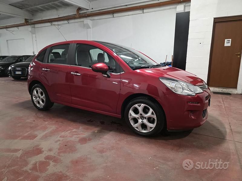 Usata Citroën C3 Exclusive 95 CV (69 kW) 2015 Rosso Utilitaria