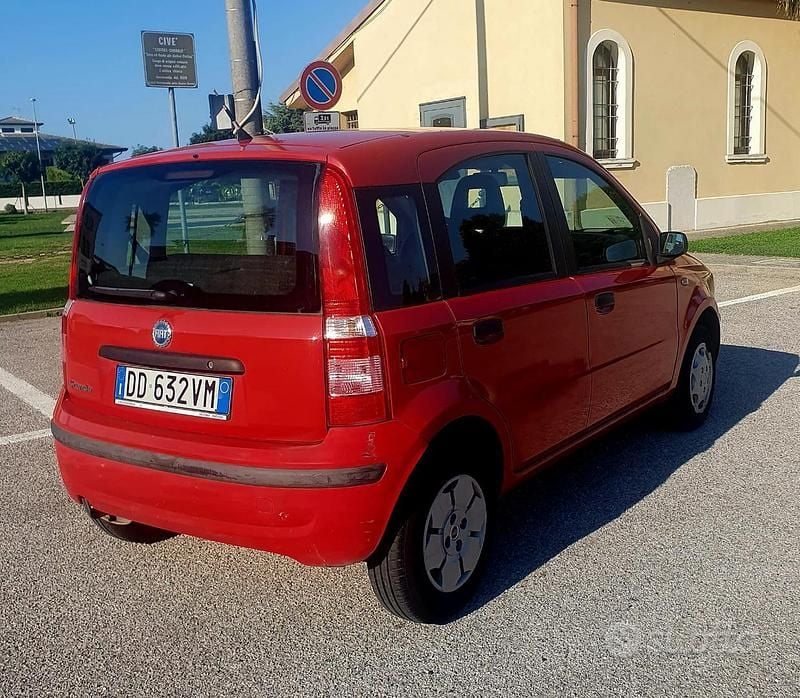 Usata Fiat Panda 54 CV (39 kW) 2007 Rosso Utilitaria