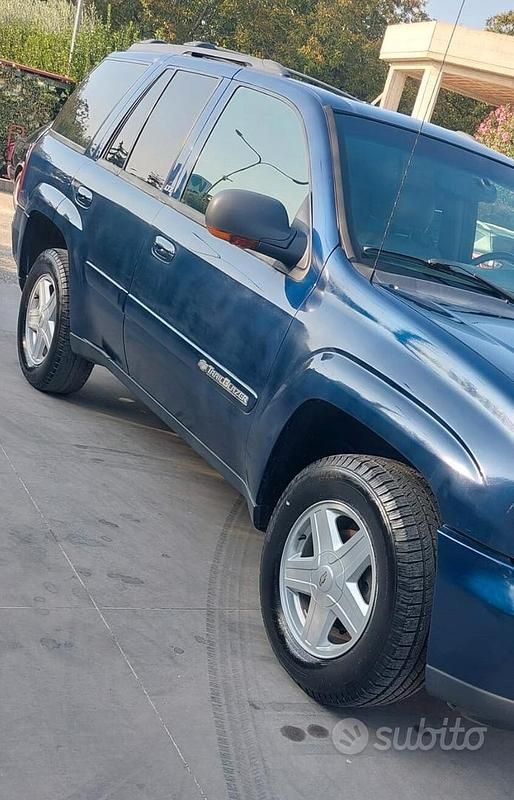 Usata Chevrolet TrailBlazer LTZ 273 CV (200 kW) 2002 Blu SUV
