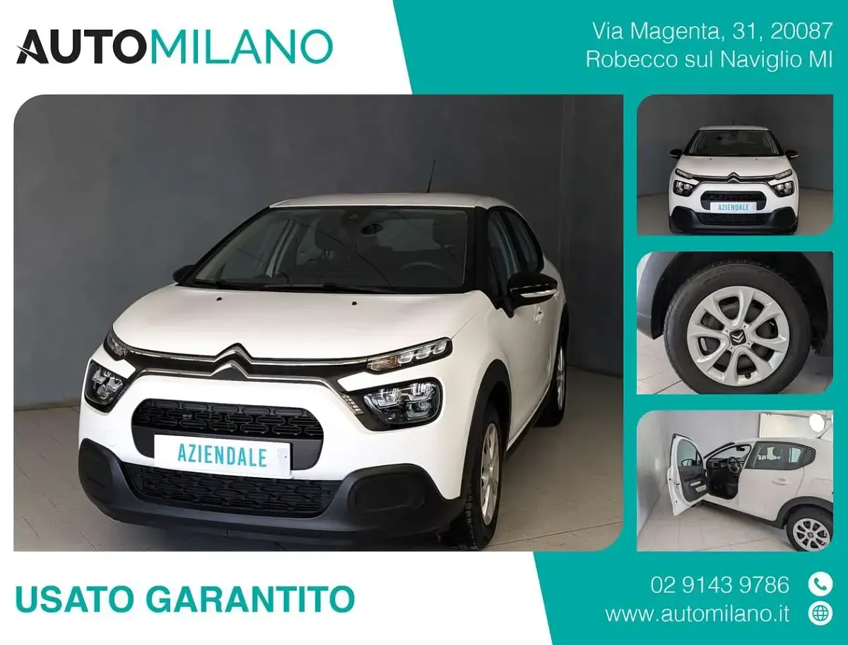 Usata Citroën C3 Feel 83 CV (61 kW) 2021 Utilitaria