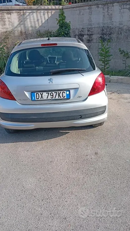 Usata Peugeot 207 73 CV (53 kW) 2007 Grigio Berlina