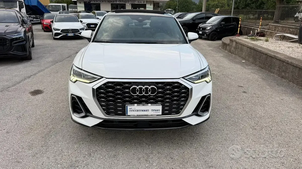 Usata Audi Q3 Sportback S-Line 150 CV (110 kW) 2021 Bianco SUV