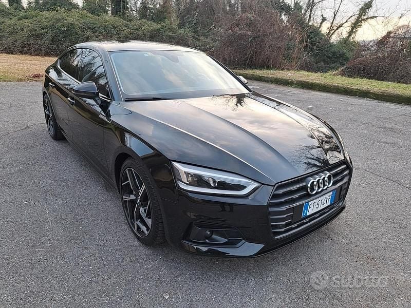 Usata Audi A5 Design 190 CV (139 kW) 2018 Nero Coupé