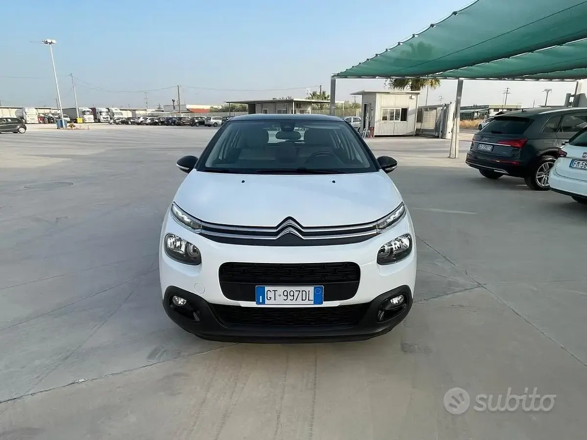 Usata Citroën C3 PureTech 82 CV (60 kW) 2018 Bianco Utilitaria