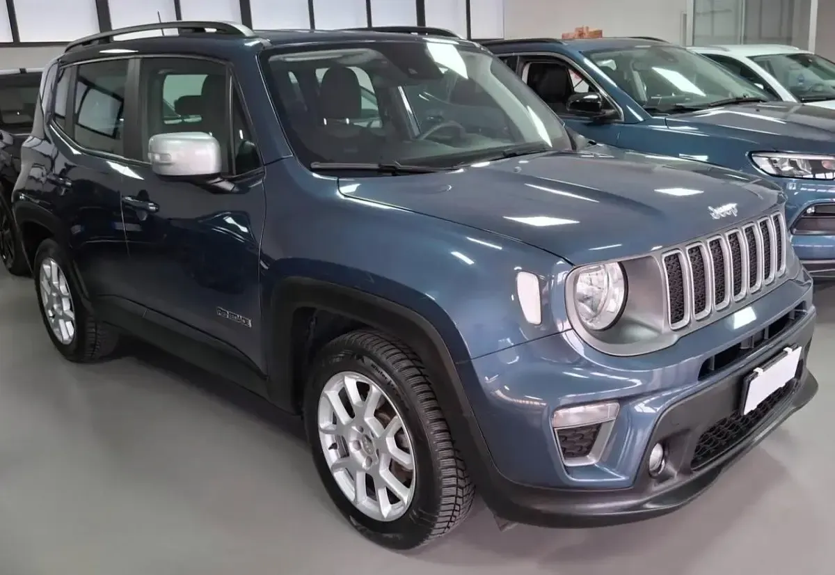 Usata Jeep Renegade Limited 130 CV (95 kW) 2022 Blu SUV