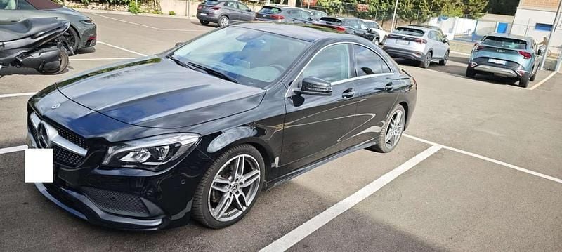 Usata Mercedes CLA200 150 CV (110 kW) 2018 Nero Coupé