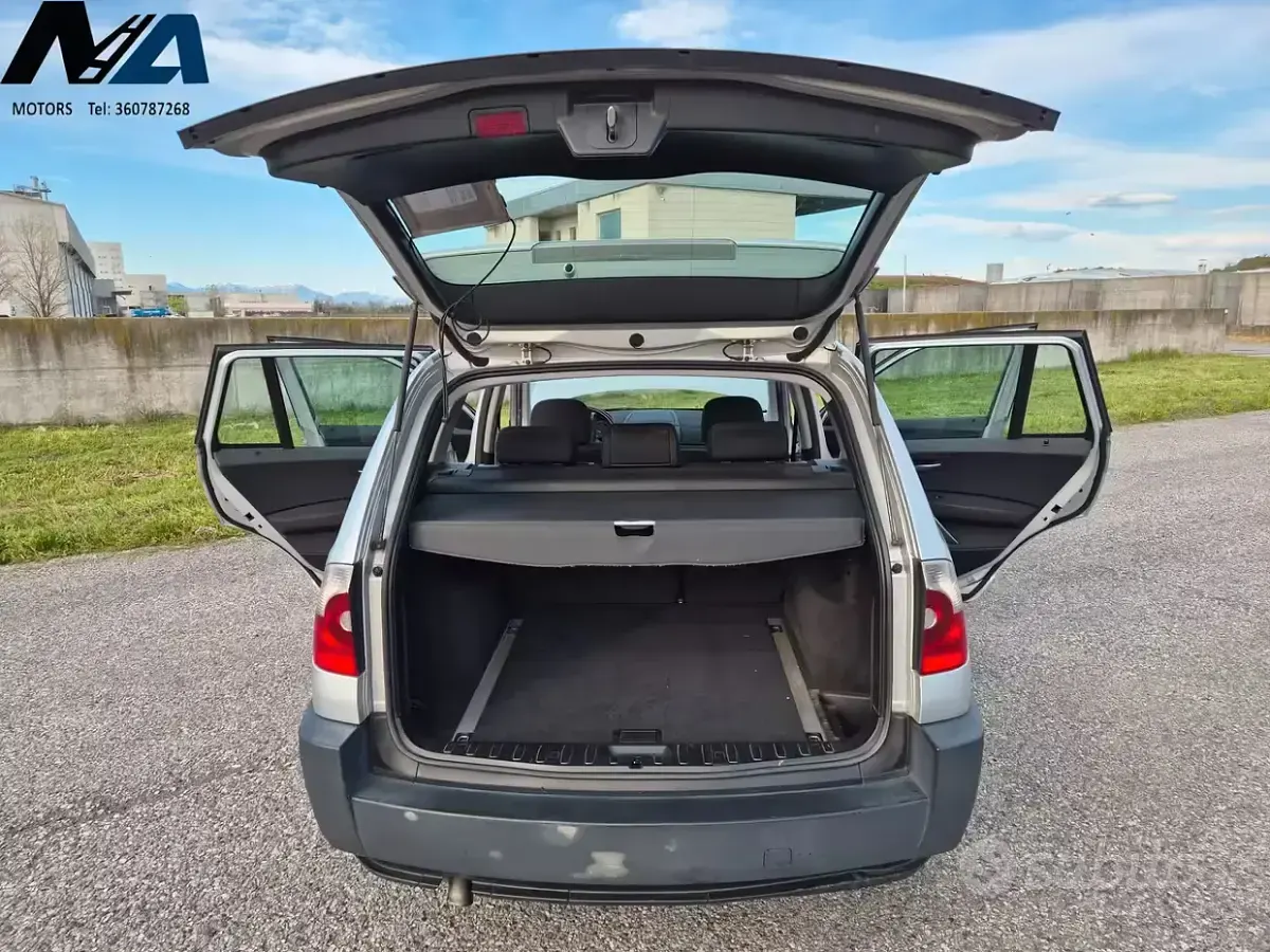 Usata BMW X3 150 CV (110 kW) 2005 Grigio SUV