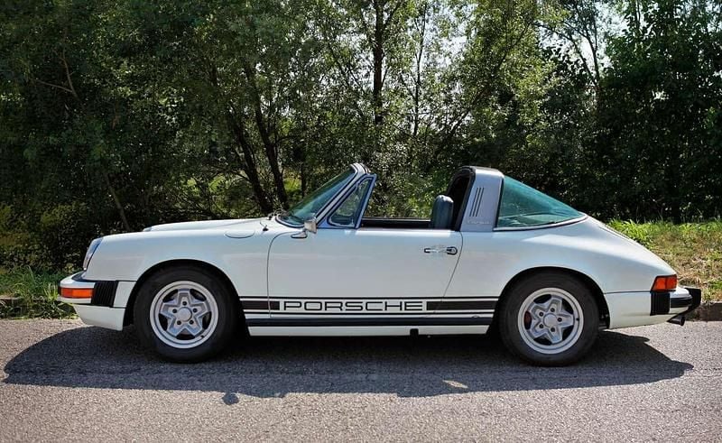 Usata Porsche 911 209 CV (153 kW) 1974 Bianco Cabrio