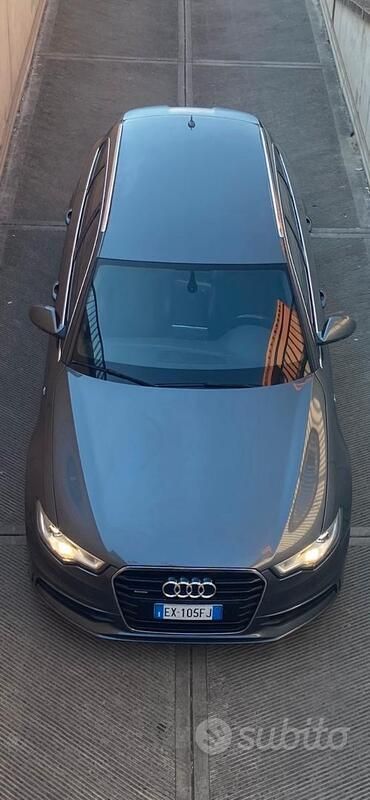 Usata Audi A6 S-Line 313 CV (230 kW) 2014 Grigio Station wagon