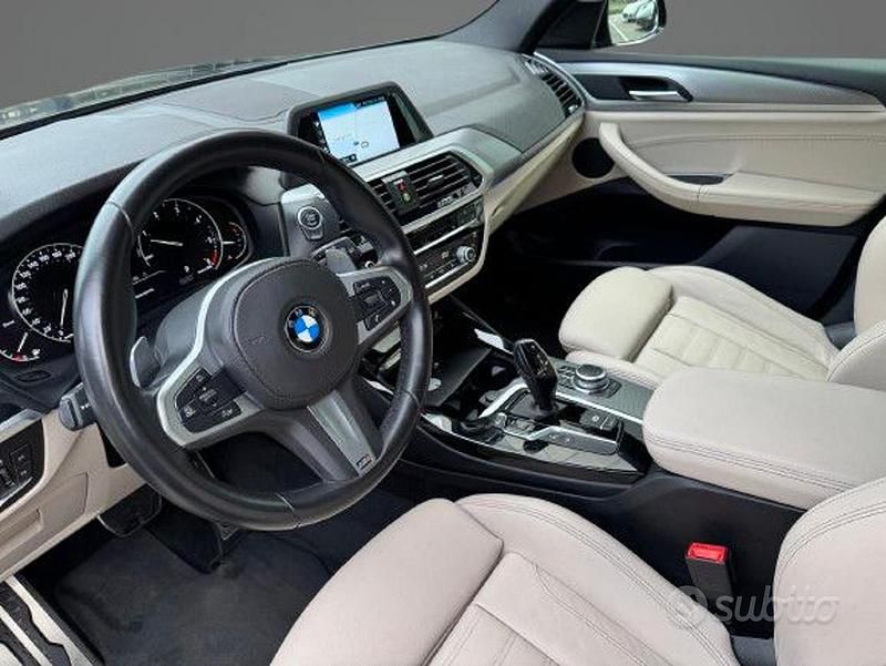 Usata BMW X3 M Sport 190 CV (139 kW) 2018 Nero SUV
