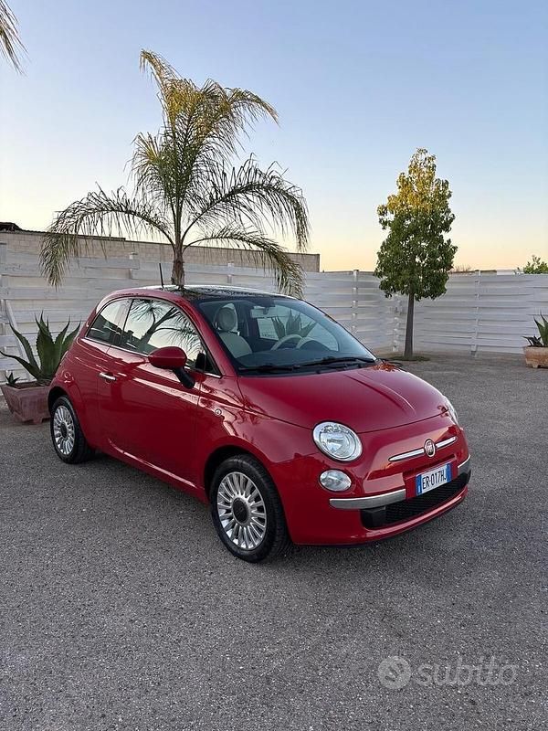 Usata Fiat 500 69 CV (50 kW) 2013 Rosso Berlina