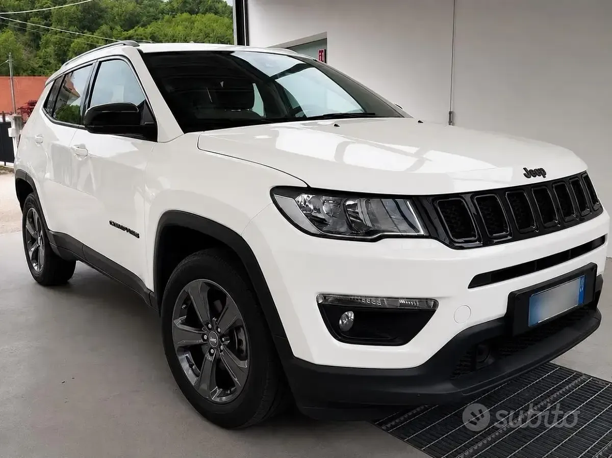 Usata Jeep Compass Limited 120 CV (88 kW) 2018 Bianco SUV
