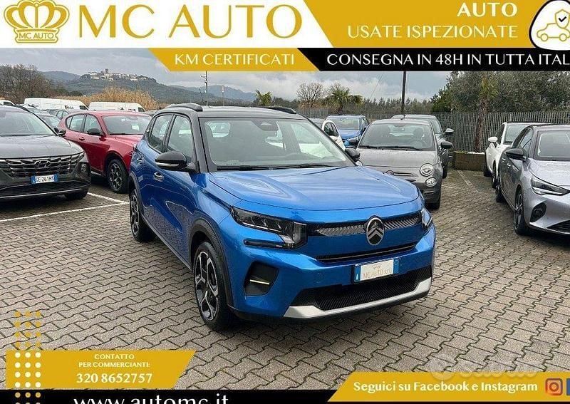 Blu Usata 2025 Citroën C3 PureTech SUV | 15.999 € (Buon prezzo) - Immagine 1/4