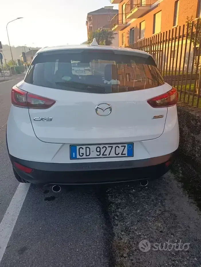 Usata Mazda CX-3 Evolve 105 CV (77 kW) 2017 Bianco SUV