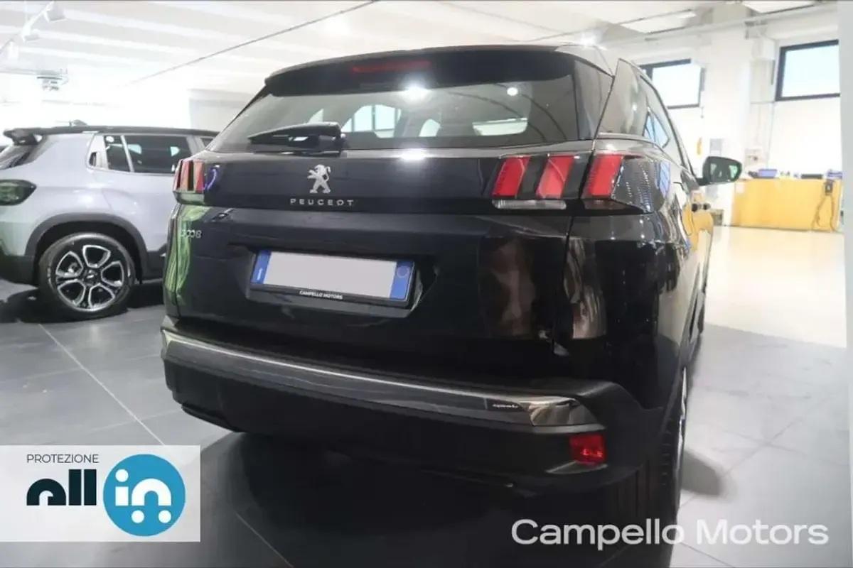Usata Peugeot 3008 Active 131 CV (96 kW) 2018 Nero SUV