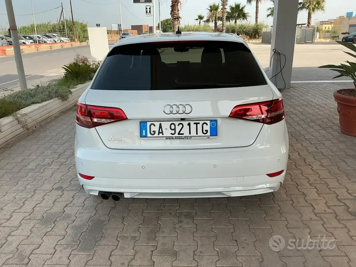 Usata Audi A3 Design 150 CV (110 kW) 2020 Bianco Berlina
