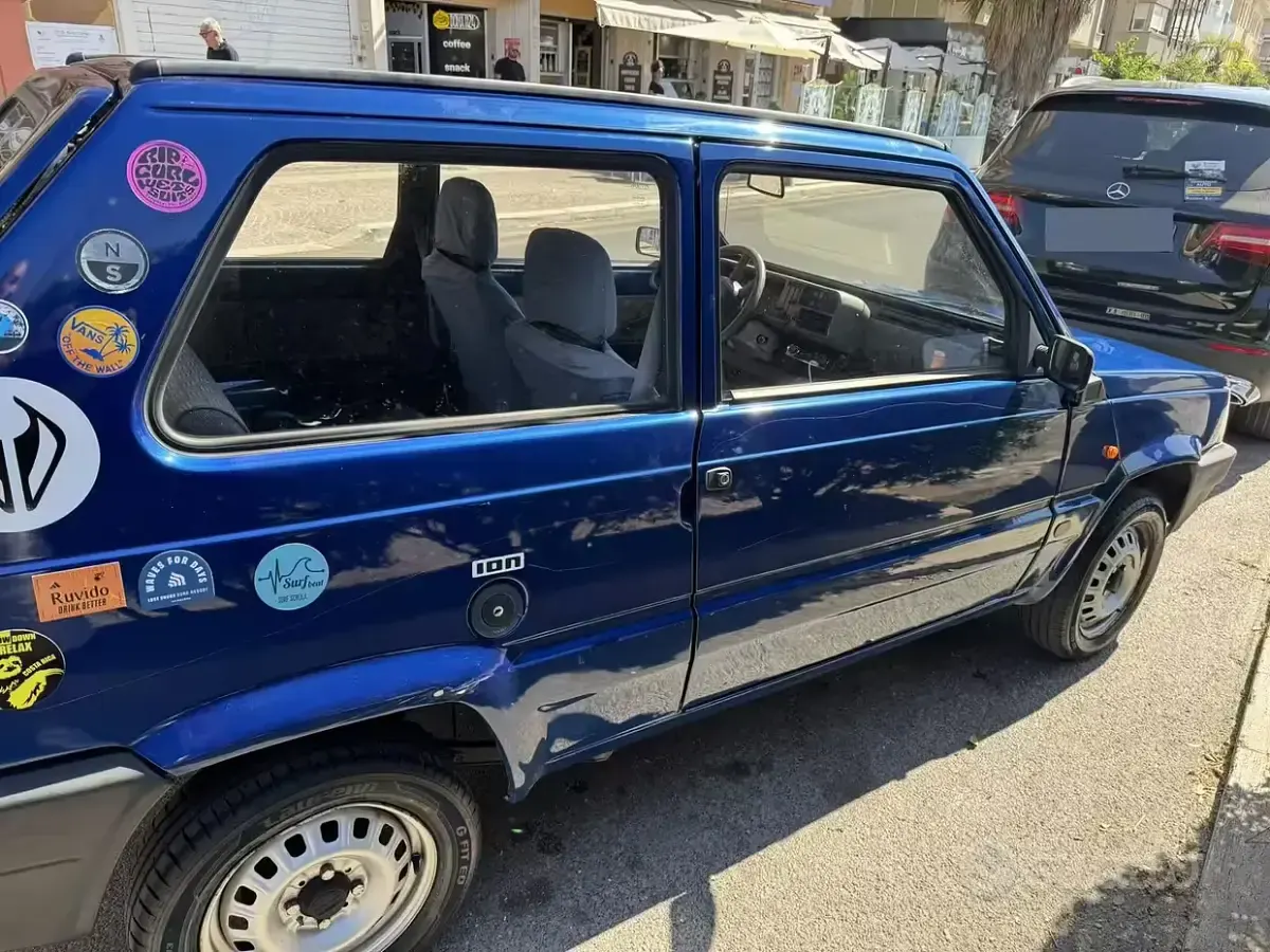 Usata Fiat Panda 45 CV (33 kW) 1998 Blu Utilitaria