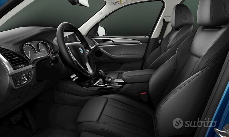 Usata BMW X3 Advantage 190 CV (139 kW) 2020 Blu SUV