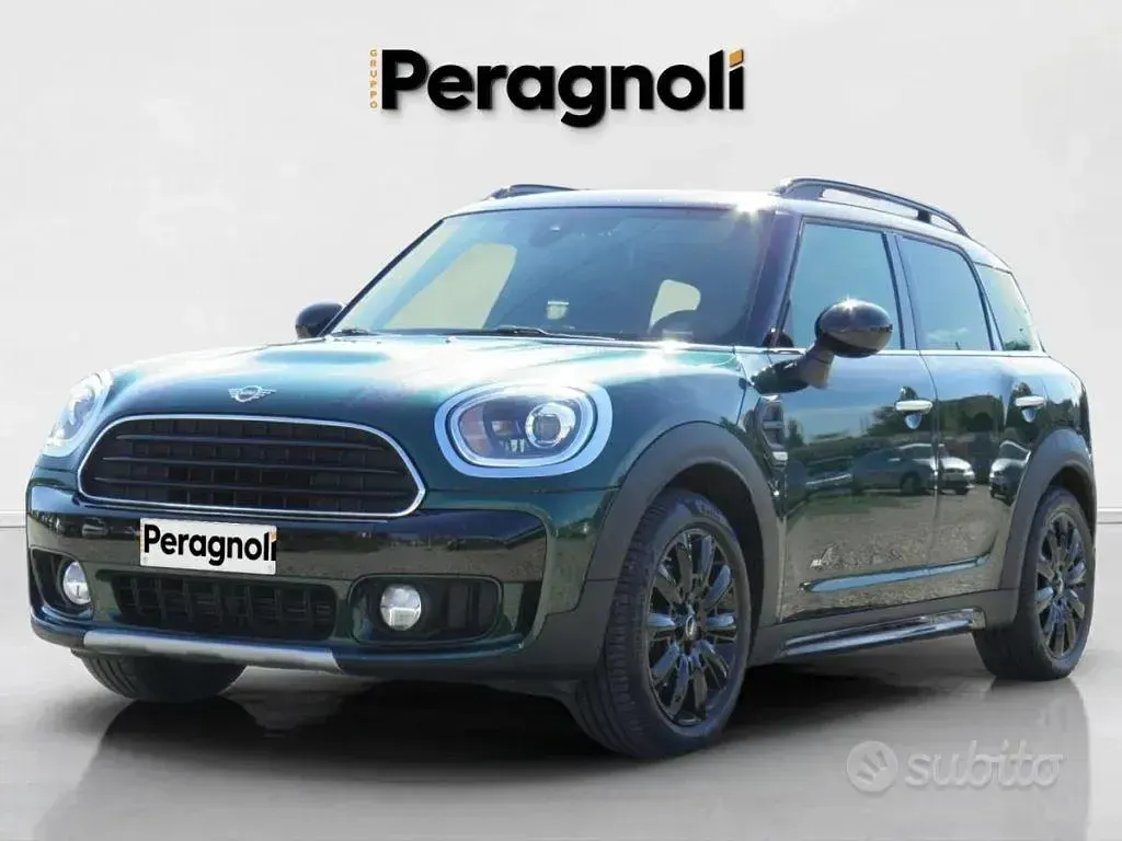 Second-hand Mini Cooper D Countryman 150 CP (110 kW) 2018 Verde SUV