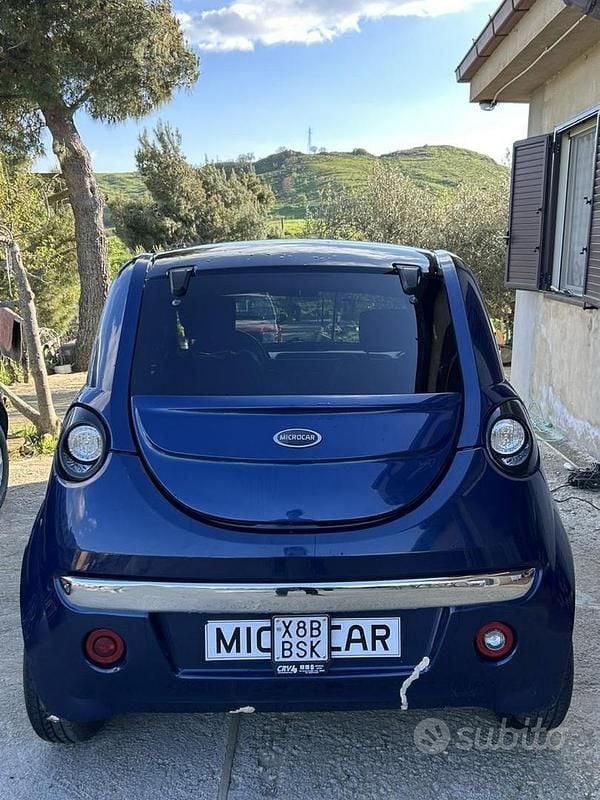 Usata Microcar Dué 2018 Blu Utilitaria