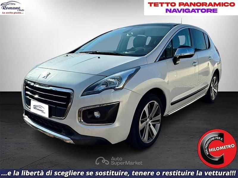 Usata Peugeot 3008 Allure 121 CV (88 kW) 2015 Bianco SUV