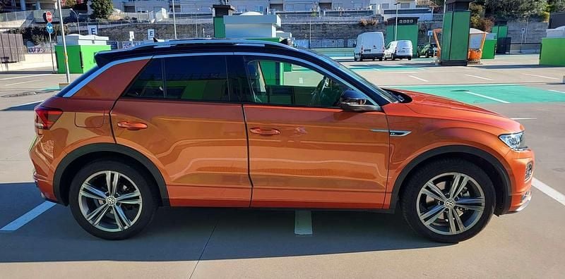 Usata VW T-Roc Advance 150 CV (110 kW) 2020 Arancione SUV