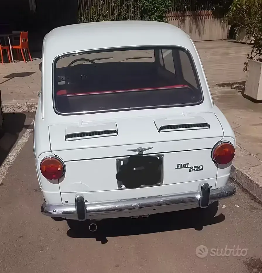 Usata Fiat 850 1960 Verde Berlina