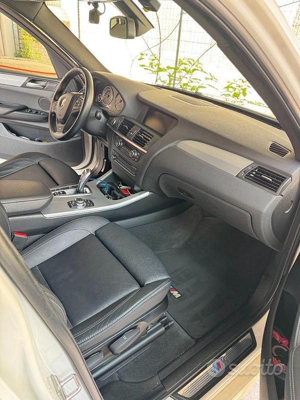 Usata BMW X3 M Sport 258 CV (189 kW) 2012 Bianco SUV
