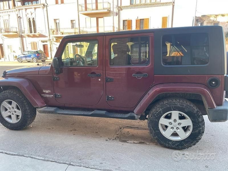 Usata Jeep Wrangler Sahara 177 CV (130 kW) 2007 SUV
