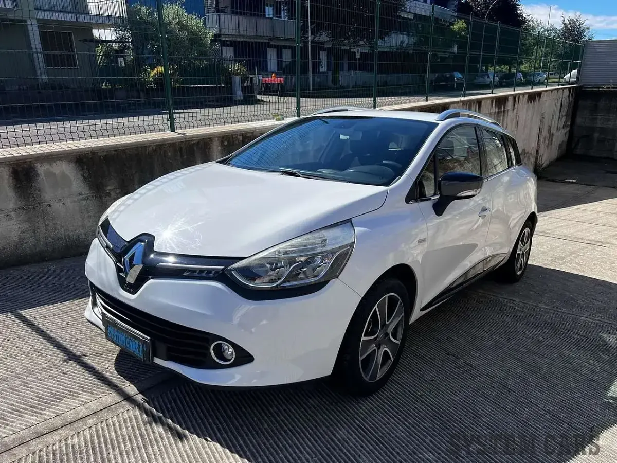 Usata Renault Clio GrandTour 90 CV (66 kW) 2015 Bianco Station wagon