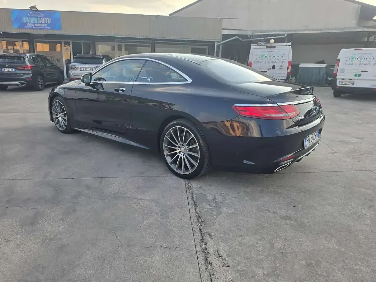 Usata Mercedes S500 455 CV (334 kW) 2016 Blu/azzurro Coupé