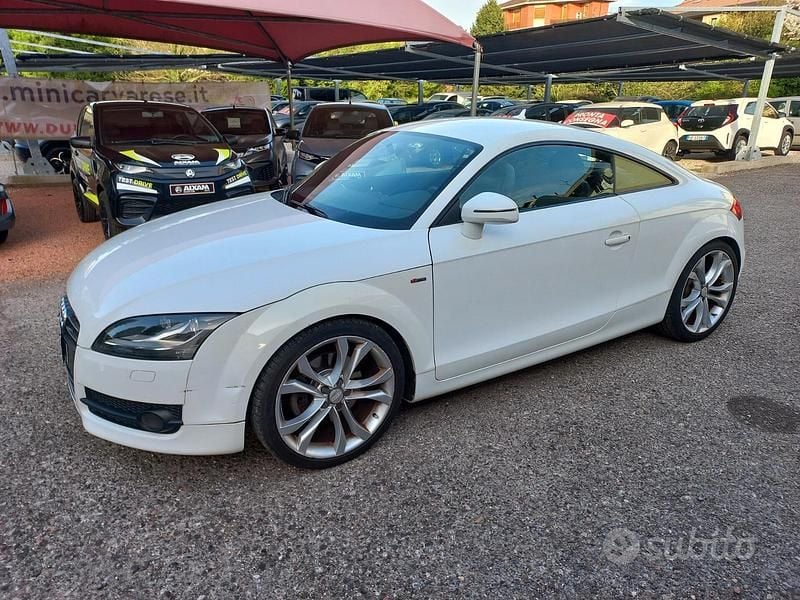 Usata Audi TT S-Line 200 CV (147 kW) 2008 Bianco Coupé