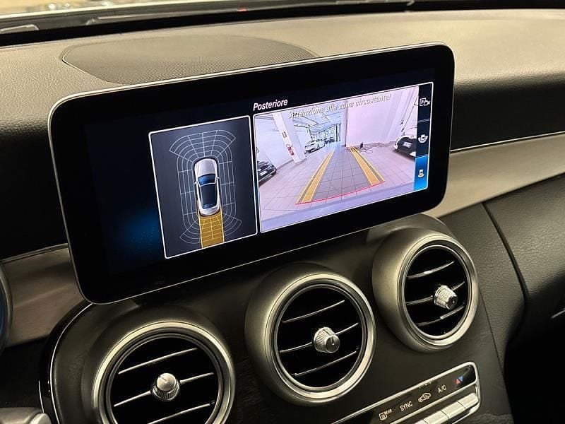 Usata Mercedes C220 Premium 194 CV (142 kW) 2021 Argento Cabrio