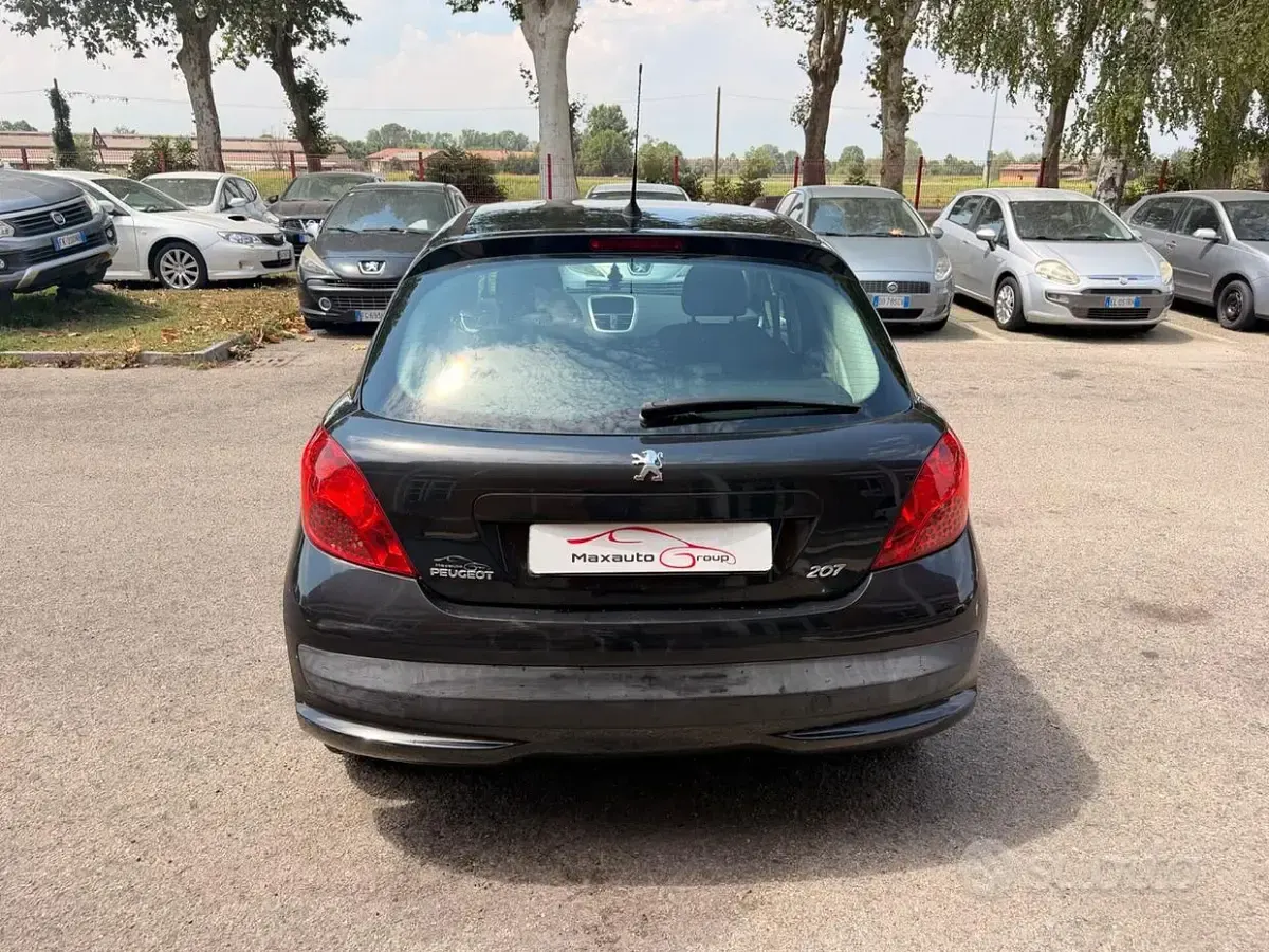Usata Peugeot 207 Sport 73 CV (53 kW) 2009 Nero Berlina
