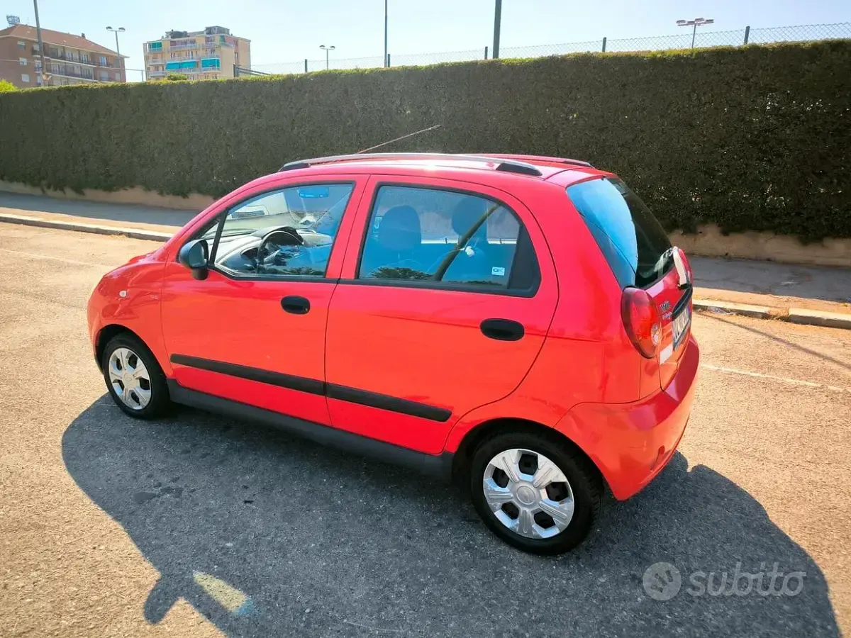 Usata Chevrolet Matiz 52 CV (38 kW) 2009 Rosso Utilitaria