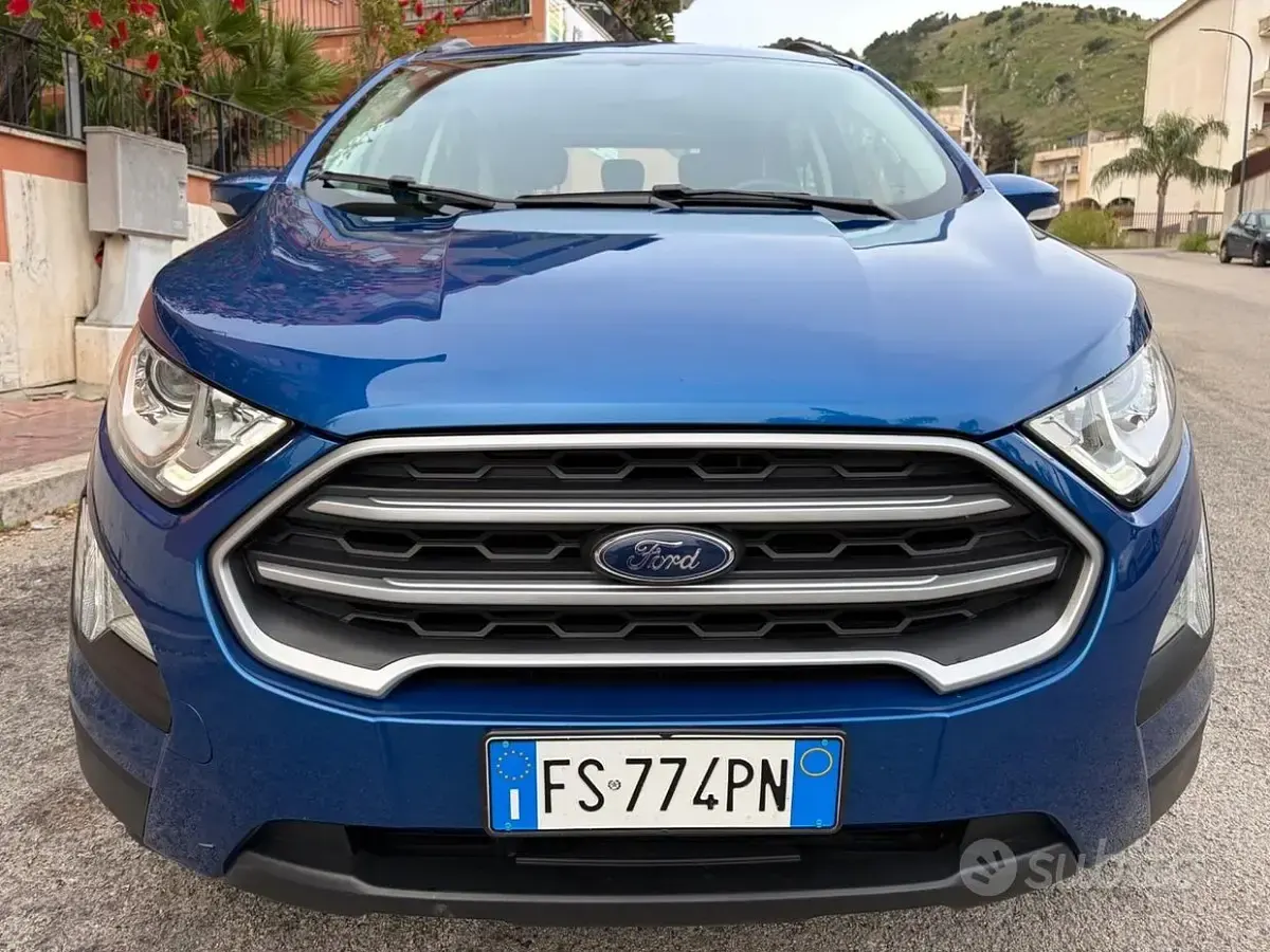 Usata Ford Ecosport 99 CV (72 kW) 2018 Blu SUV