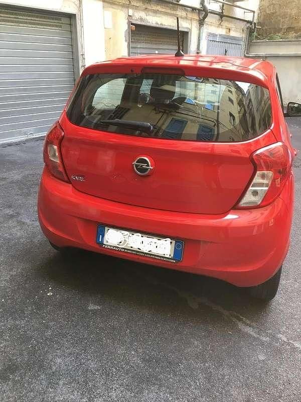 Usata Opel Karl S 75 CV (55 kW) 2015 Rosso Utilitaria