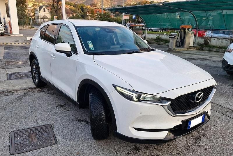 Usata Mazda CX-5 Evolve 150 CV (110 kW) 2018 Bianco SUV