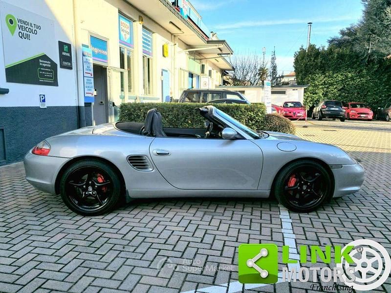 Second-hand Porsche Boxster 260 CP (191 kW) 2005 Argintiu Cabrio