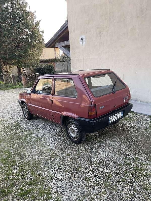 Usata Fiat Panda 54 CV (39 kW) 2001 Rosso Berlina