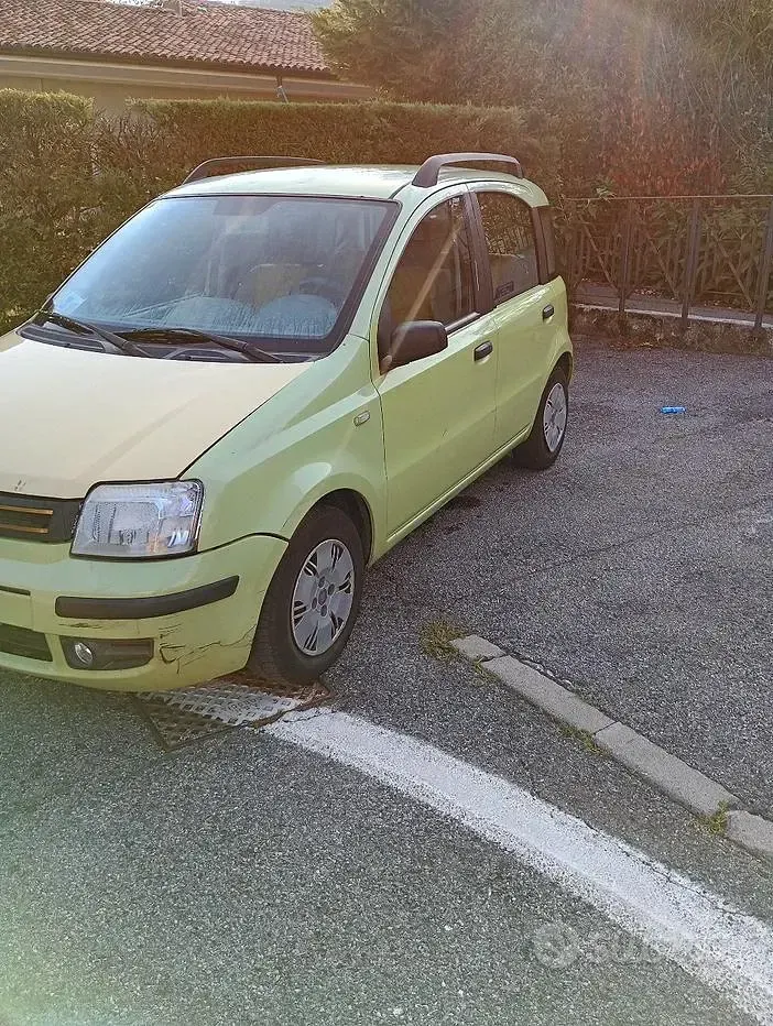 Usata Fiat Panda 60 CV (44 kW) 2003 Giallo Utilitaria