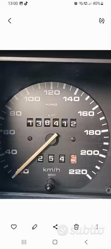 Usata VW Golf II 73 CV (53 kW) 1990 Bianco Utilitaria