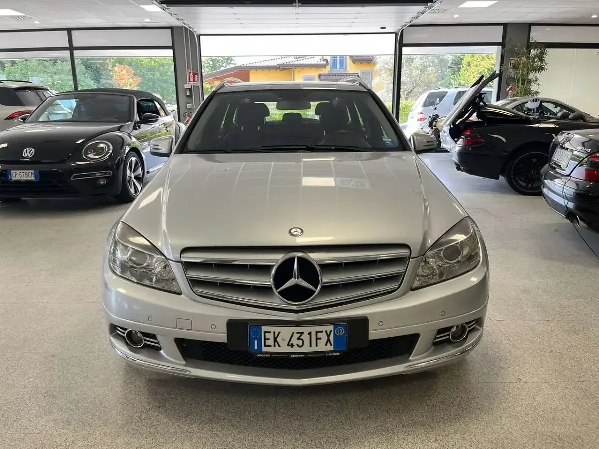 Usata Mercedes C220 Avantgarde 170 CV (125 kW) 2011 Argento Station wagon